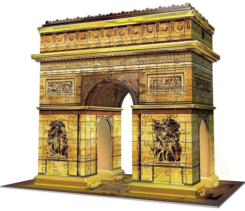 PUZZLE 3D LED ARC DE TRIUMF, 216 PIESE - RAVENSBURGER (RVS3D12522)