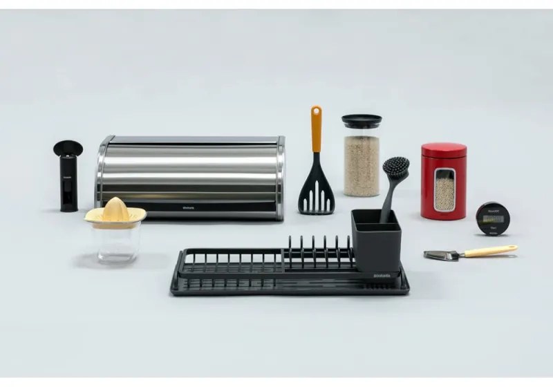 Cutit pentru branza Brabantia Tasty+ 1003306, Lama lustruita cu ultrasunete, Otel inoxidabil, Galben