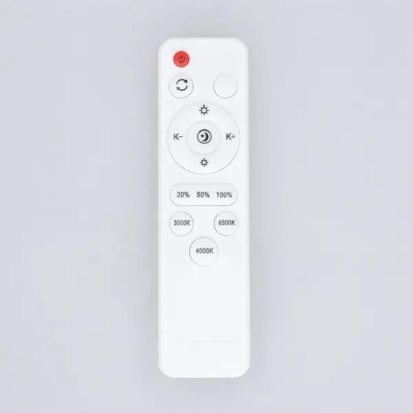 Brilagi-LED Corp de iluminat dimabil NANCI, LED 60W, 230V, 3000-6500K, Ø49 cm, alb + telecomandă