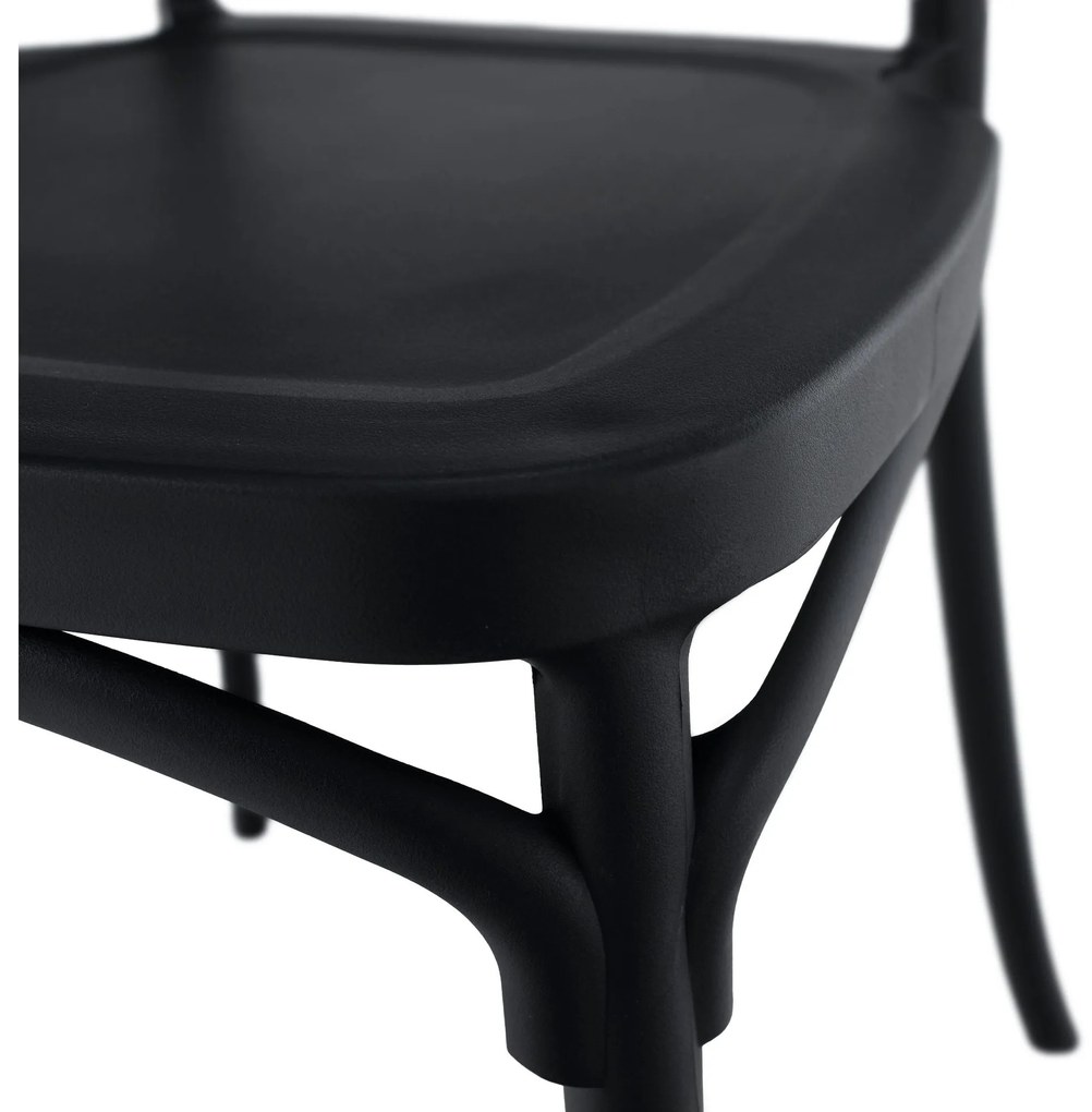 Scaun sufragerie Sorprendida (negru) . 1116498