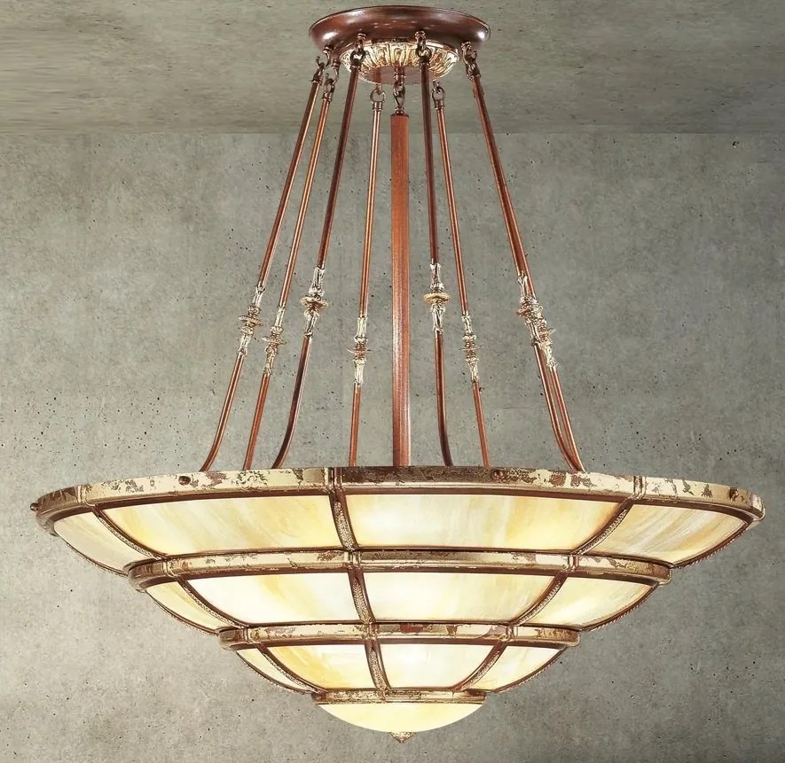 Lustra eleganta LUX realizata manual Giotto, 120cm