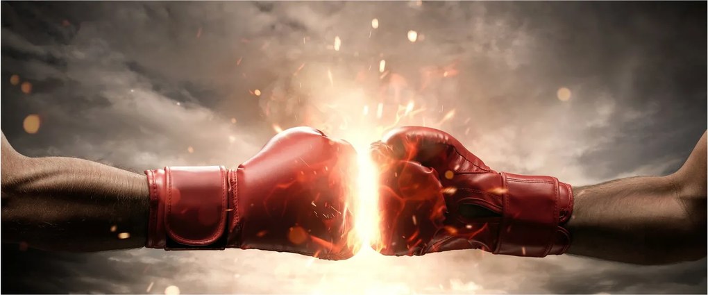 Tablou - Boxing (120x50 cm)