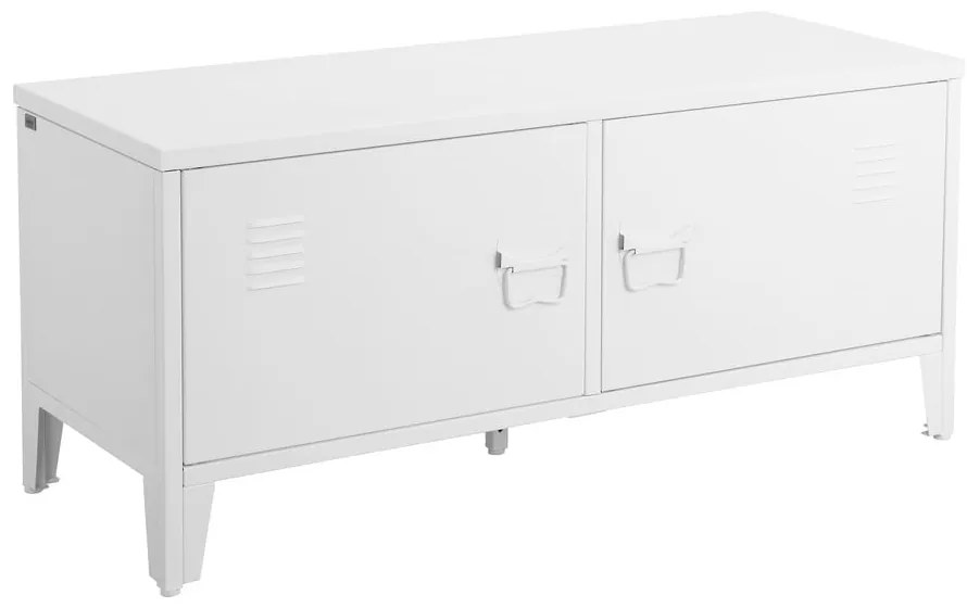 Pantofar alb cu bancă din metal Salino – Støraa