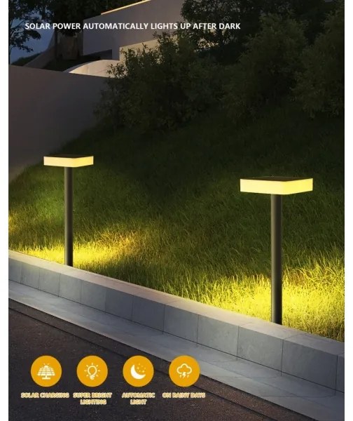 Corp de iluminat LED RGB solar dimabil Immax NEO 07911L 1W/5V pătrat IP54 Tuya