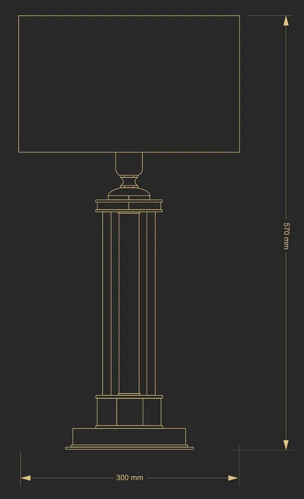 Veioza design clasic realizata manual Decor