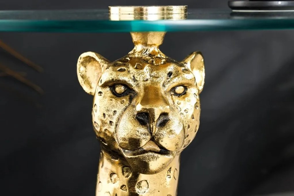 Masuta laterala design unic WILDLIFE PANTHER 60cm