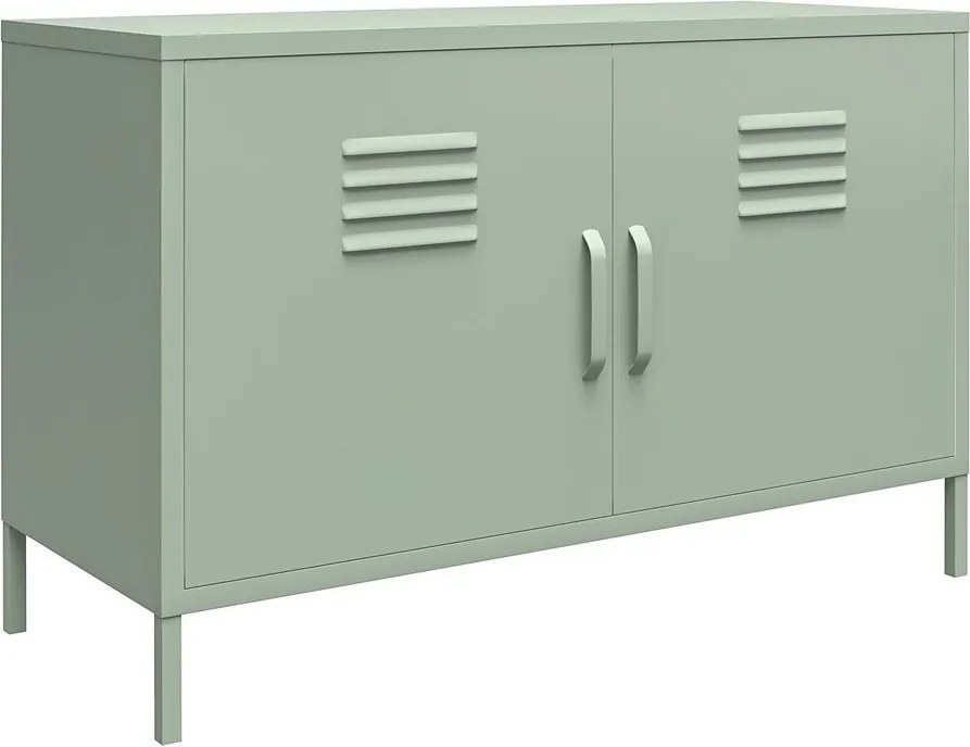 Dulap verde din metal 100x64x40 cm Mission District – Støraa