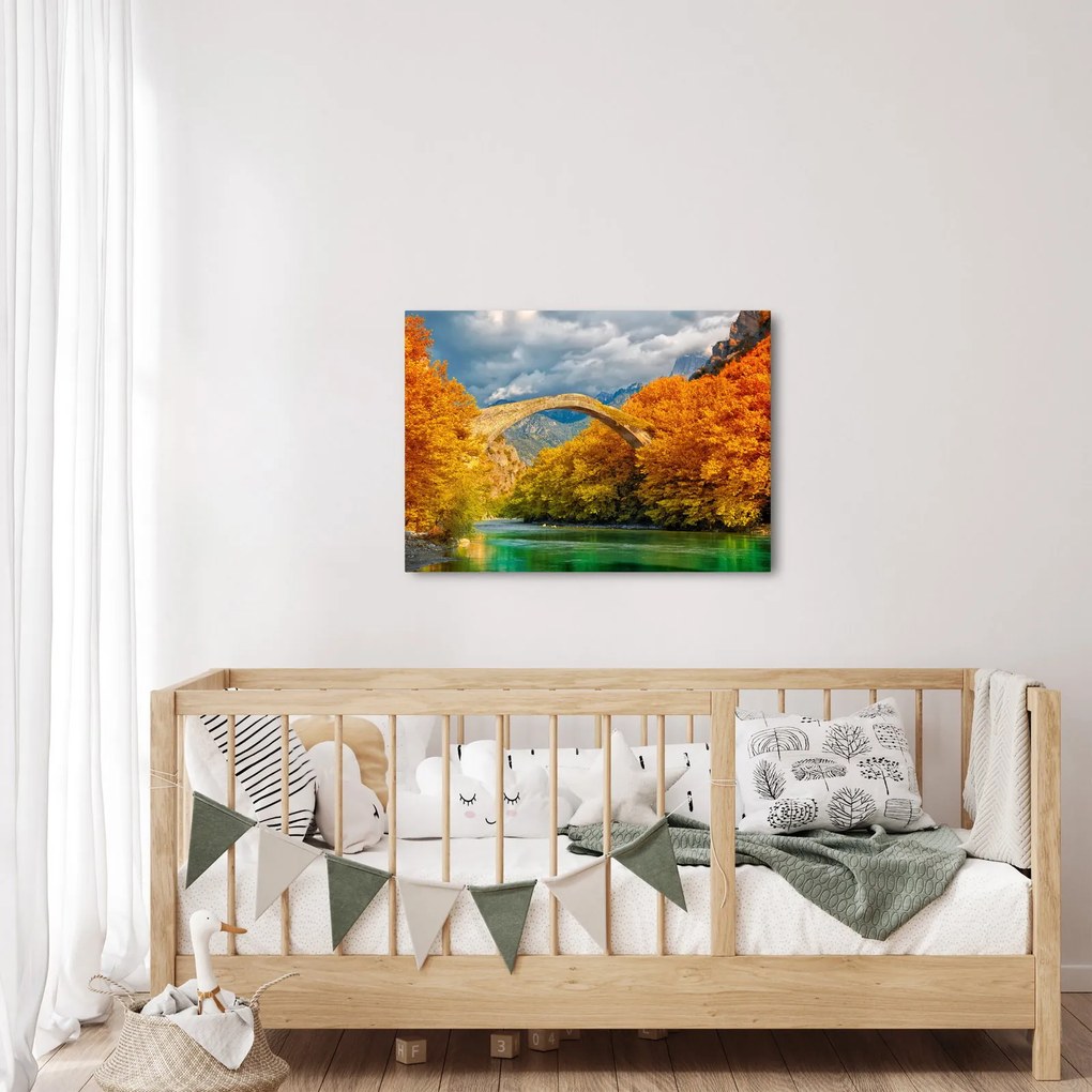 Tablou - Podul Konitsa (70x50 cm)