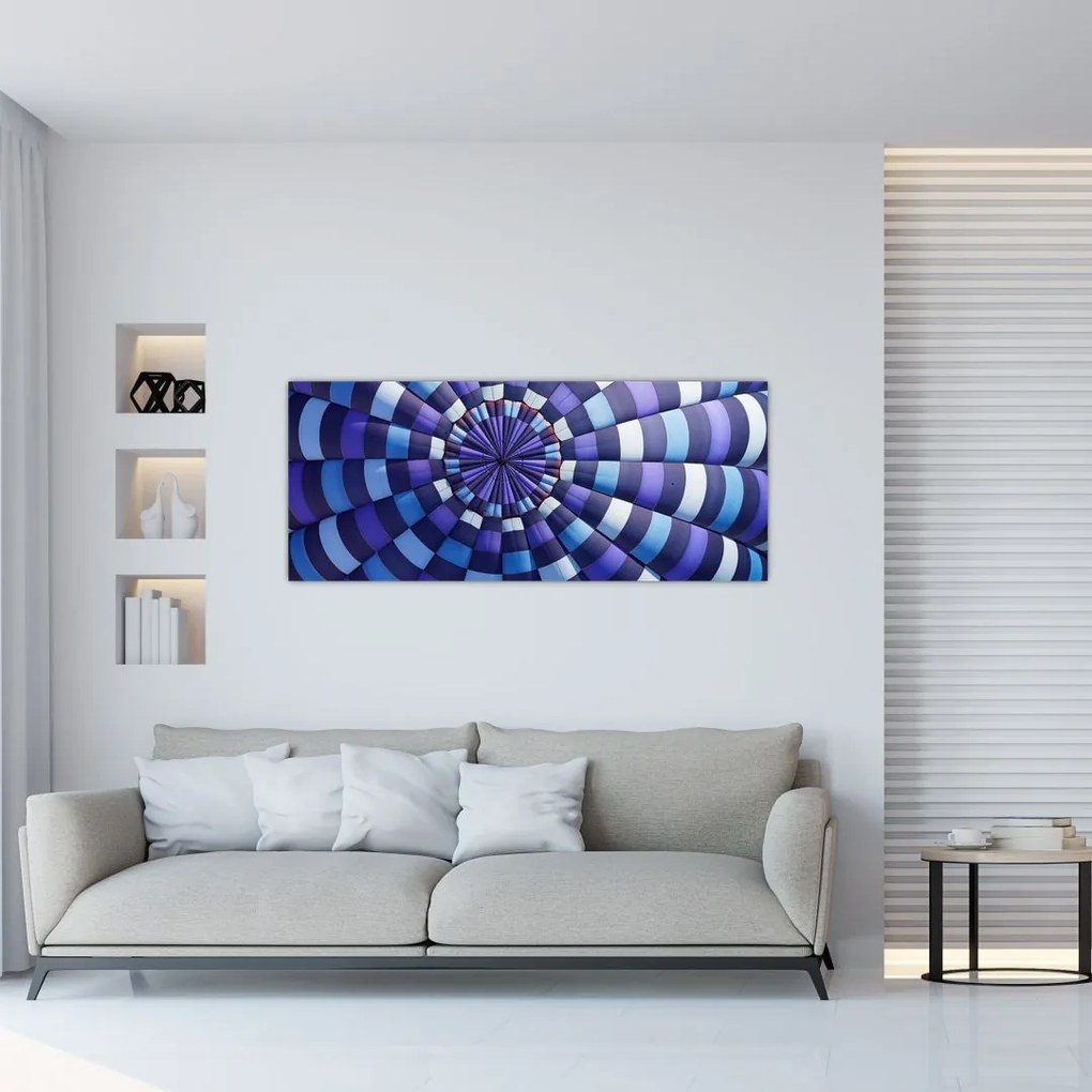 Tablou cu structura balonului zburător (120x50 cm)