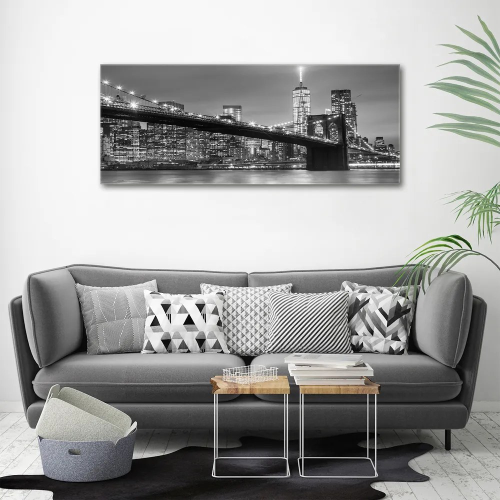Tablou canvas New york, pe timp de noapte