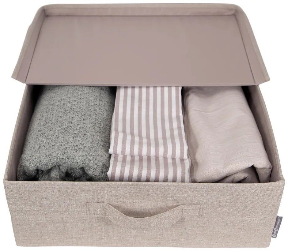 Cutie de depozitare Bigso Box of Sweden Underbed, bej