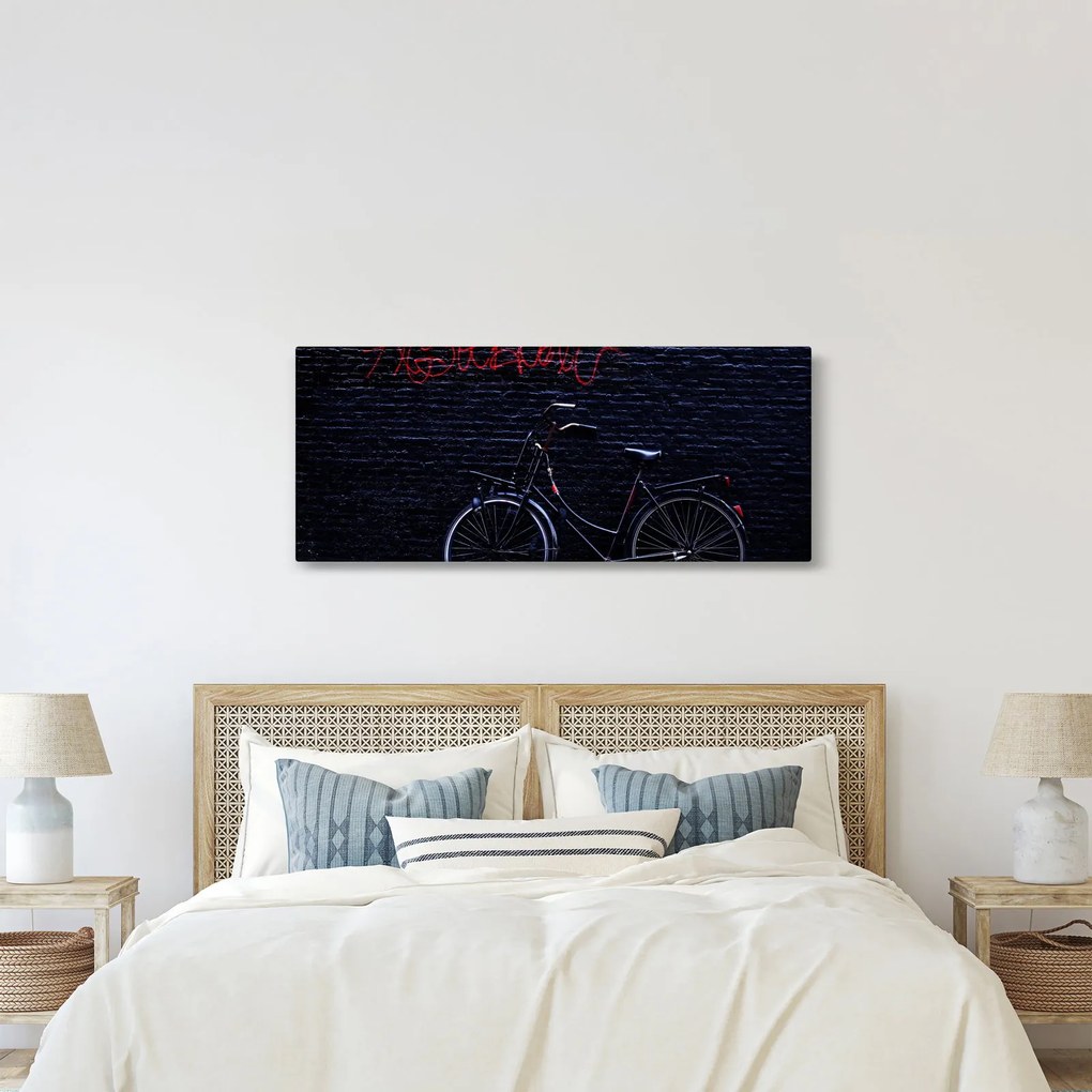 Tablou cu carusel din Amsterdam (120x50 cm)