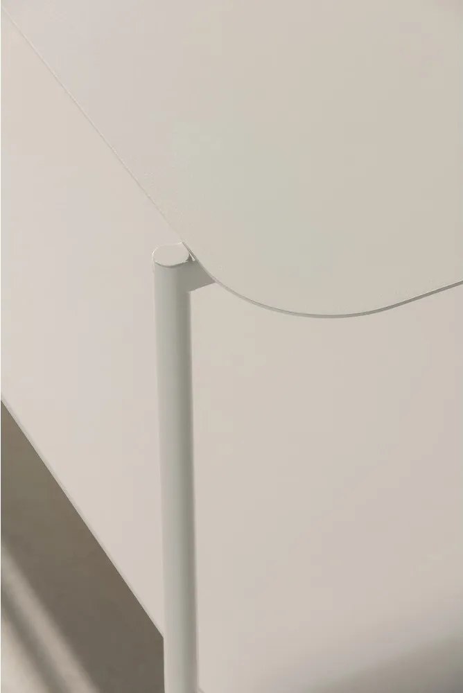 Măsuță de cafea crem din metal 58x90 cm Beatrix – MOME