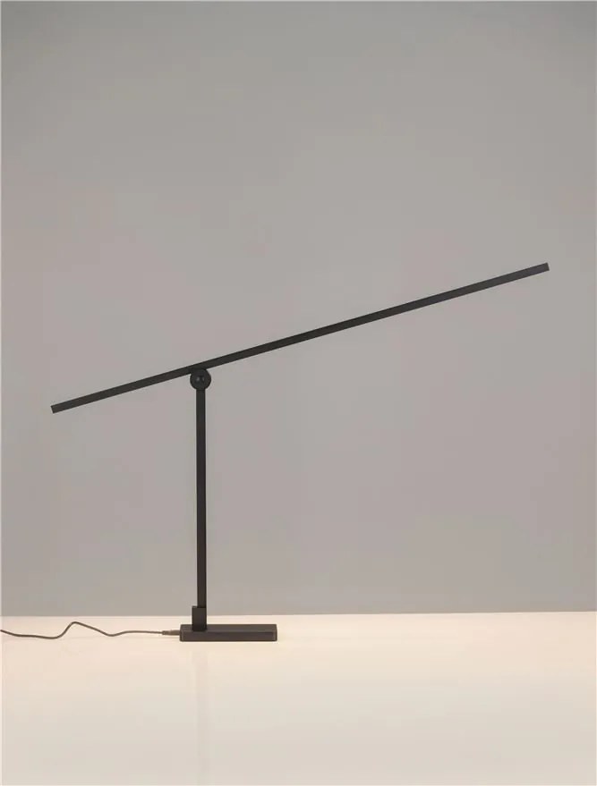 Lampa LED dimabila de birou directionabila TENSO negru