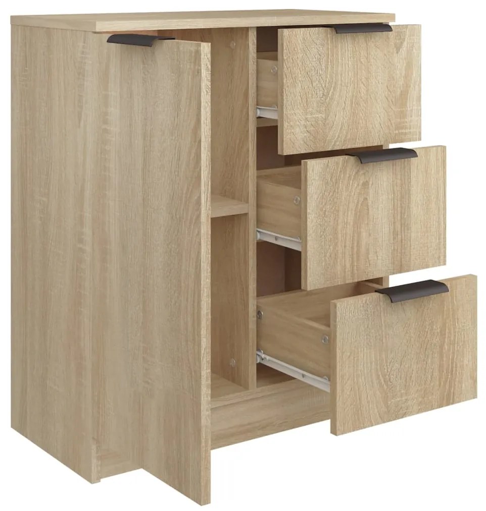 Servanta, stejar sonoma, 60x30x70 cm, lemn prelucrat 1, Stejar sonoma