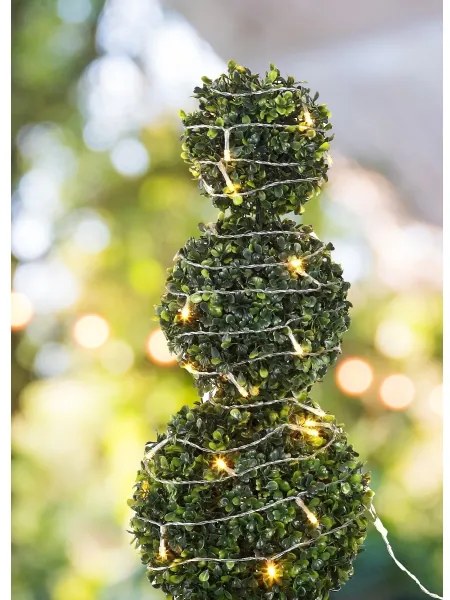 Lanț LED solar 20 m 120xLED/2,4V IP44 Globo 33700-120