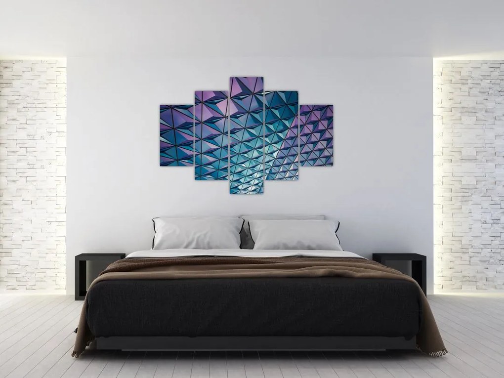 Tablou - structură colorată (150x105 cm)