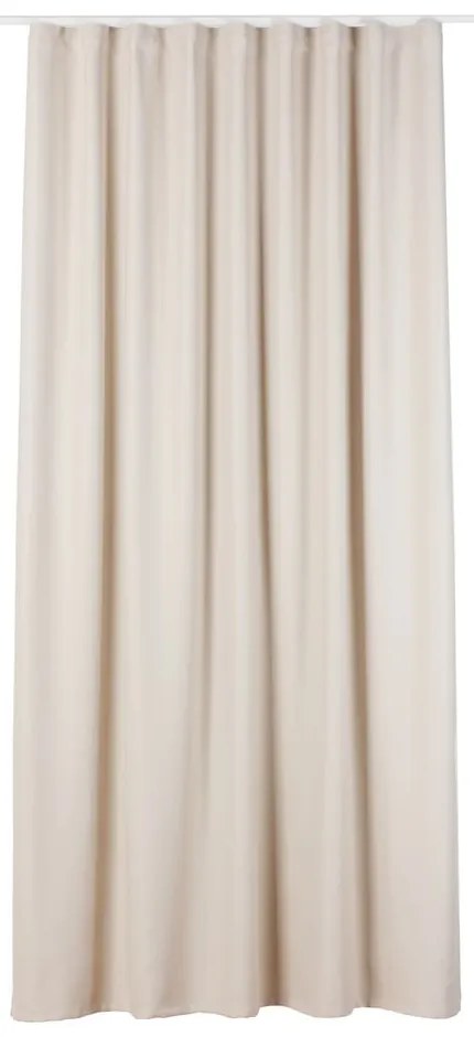 Draperie crem 140x260 cm cu cârlige – Mendola Fabrics