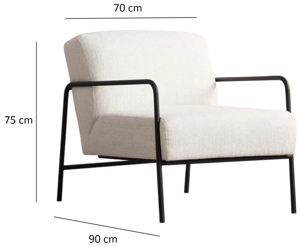 Scaun Eti Bergere Alb