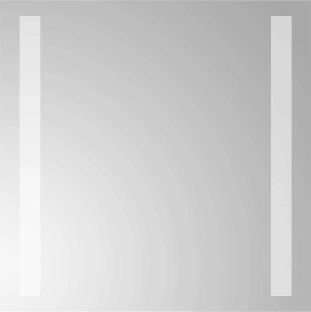 vidaXL Oglindă cu LED de baie, 30x30 cm