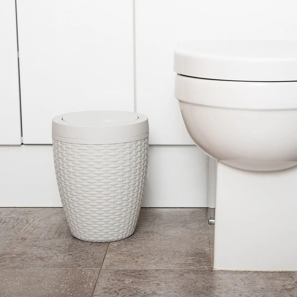 Coș de baie Addis Premium, 5 l, bej deschis