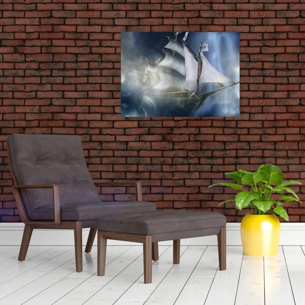 Tablou - Corabia fantomelor (70x50 cm)