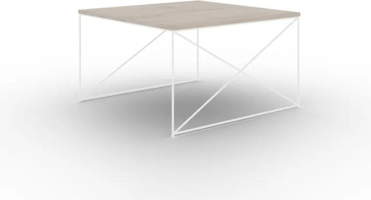 Masuta de cafea, Nelia, ADRK Furniture (Culoare: Auriu / Alb)