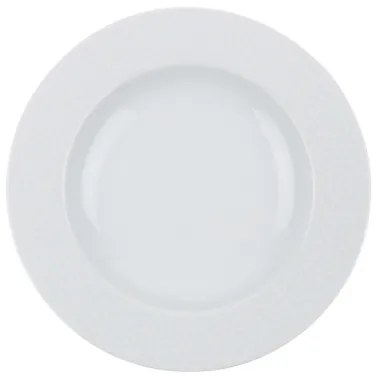 Set de masă, 24 piese, alb/porțelan