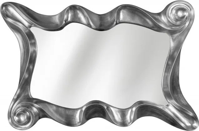 Oglinda decorativa deosebita Alice 160cm argintiu