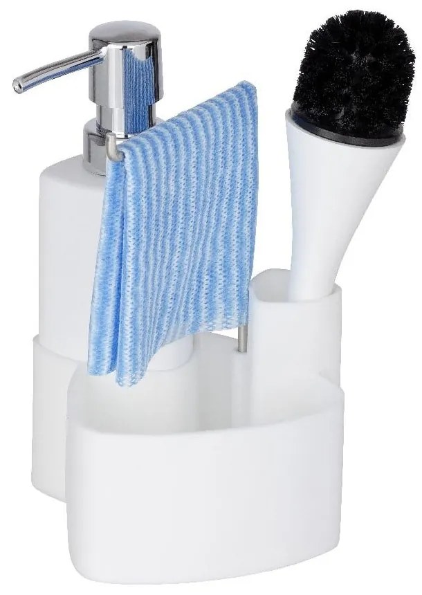 Set pentru produsele de spălat vase Wenko Empire, alb