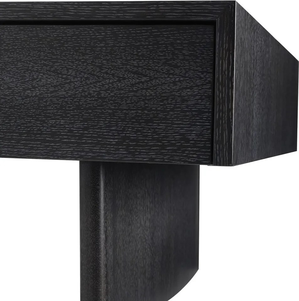 Masuta de cafea design LUX The Crest, negru 114926 HZ