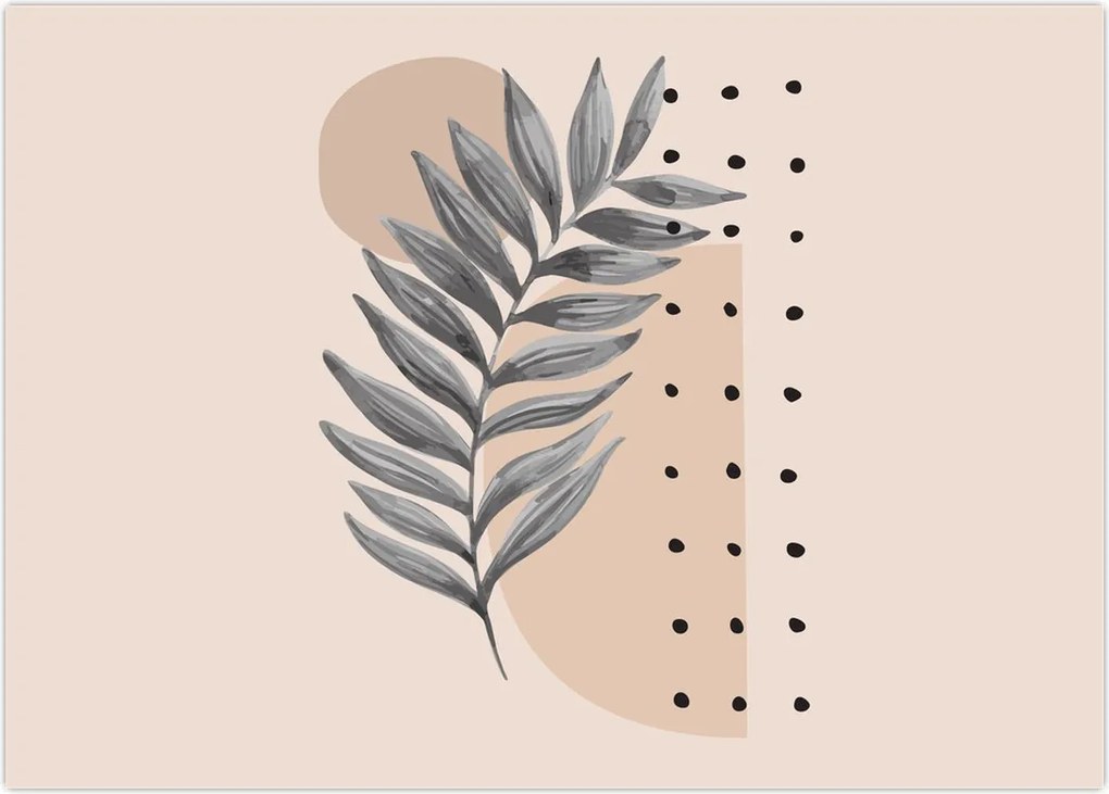 Tablou - Foaie ilustrată N⁰2 (70x50 cm)