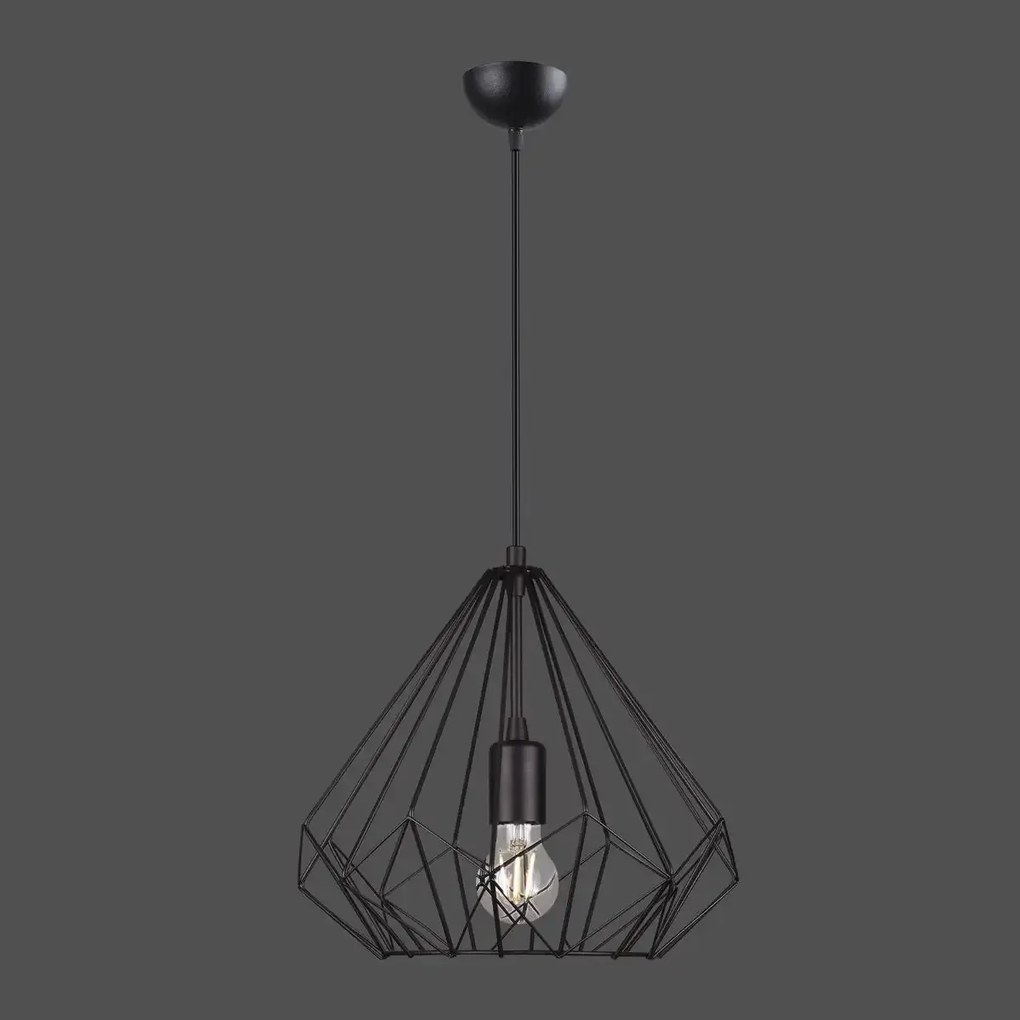 Lustra  negru homs ro11199