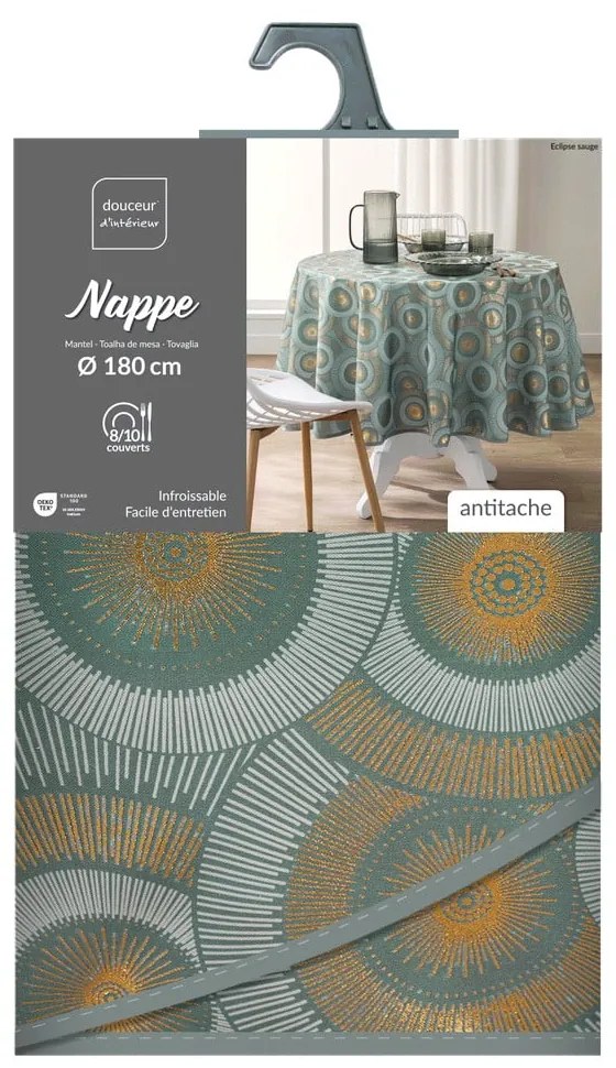 Față de masă ø 180 cm Eclipse – douceur d'intérieur