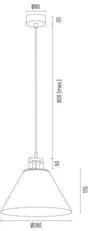 Pendul design modern ORTE sage