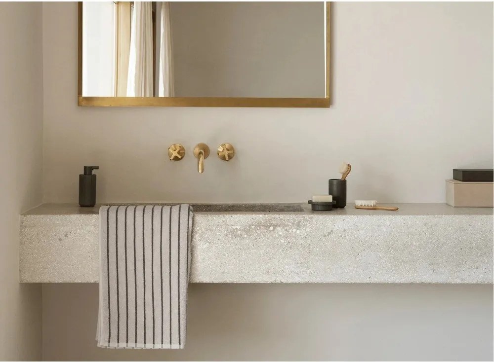 Suport pentru periuța de dinți gri din polirășină Kua – Blomus