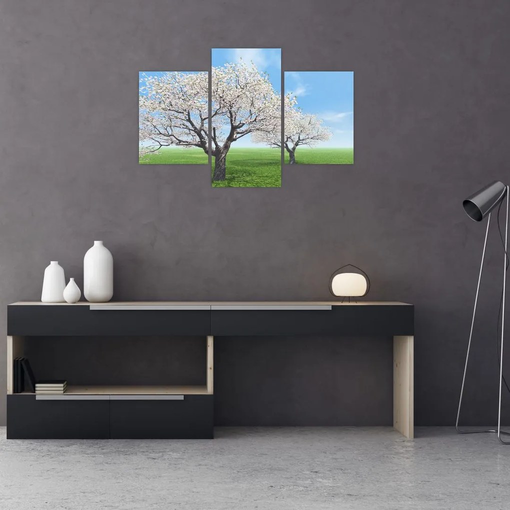 Tablou cu copaci (90x60 cm)