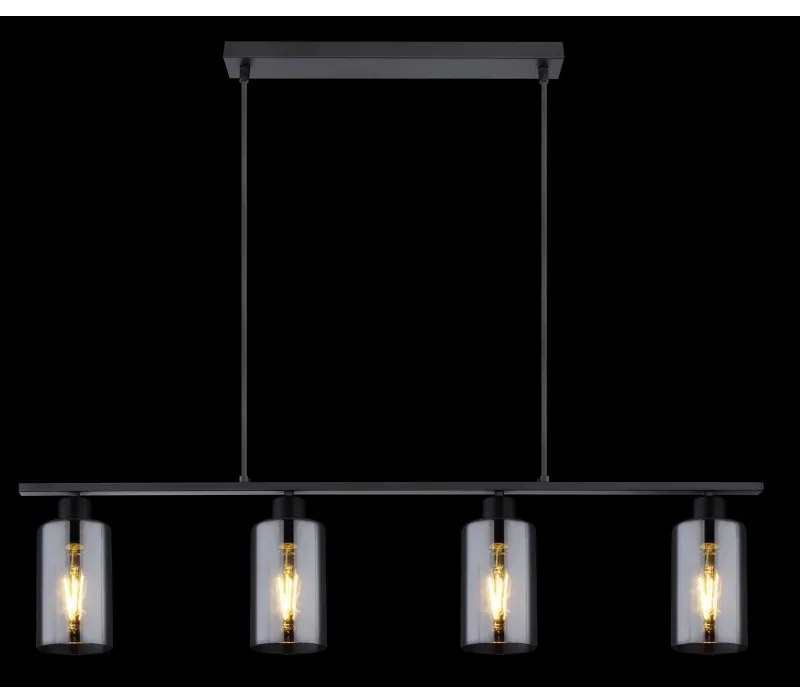 Lustra suspendata design modern HADERA 15465-4H GL