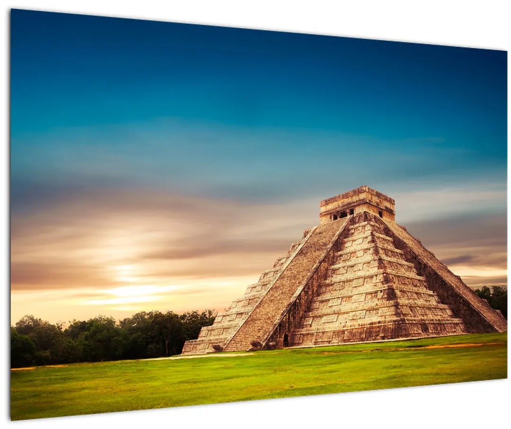 Tablou - Monumente renumite maiașe (90x60 cm)