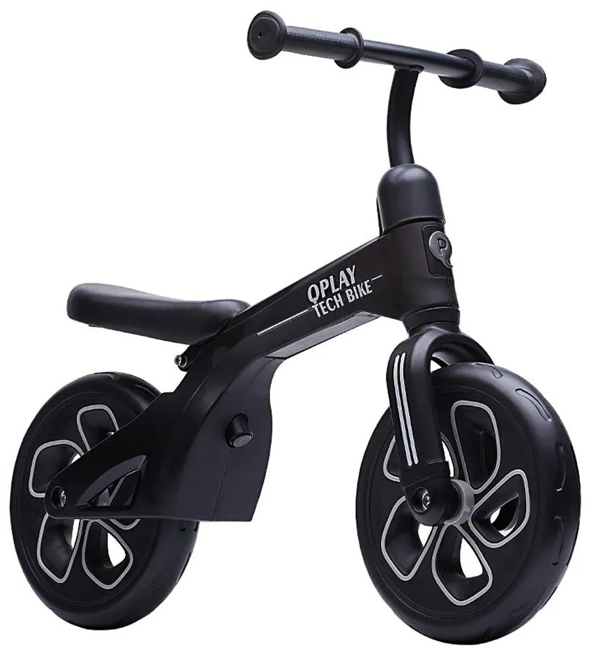 Bicicletă fără pedale QPlay TECH, neagră