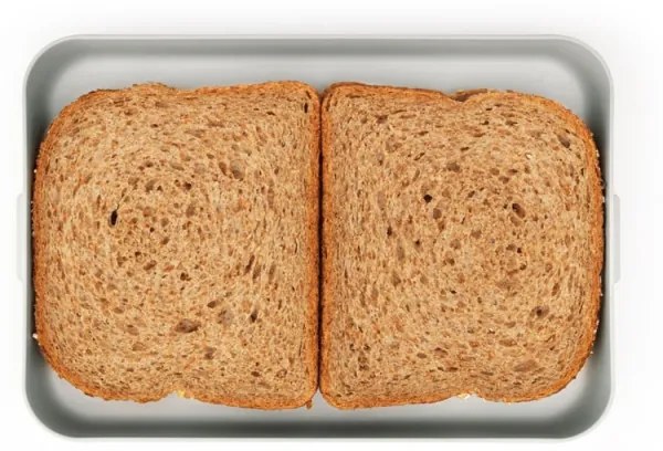 Cutie pentru sandwich Brabantia Make&Take 1006286, 1.1 L, Pana la 2 sandwich-uri, Fara BPA, Gri