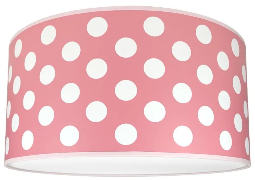 Plafoniera copii DOTS PINK 2xE27/60W/230V roz