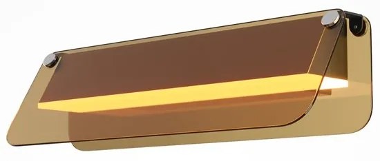 Aplica de perete LED design minimalist Flat, chihlimbar