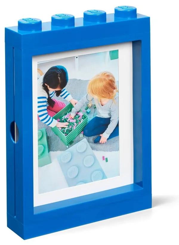 Ramă foto LEGO®, 19,3 x 26,8 cm, albastru