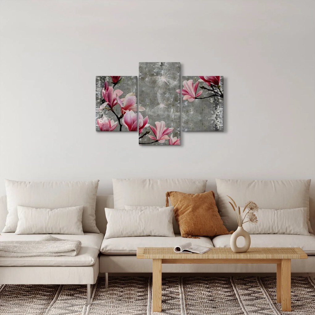 Tablou cu flori (90x60 cm)