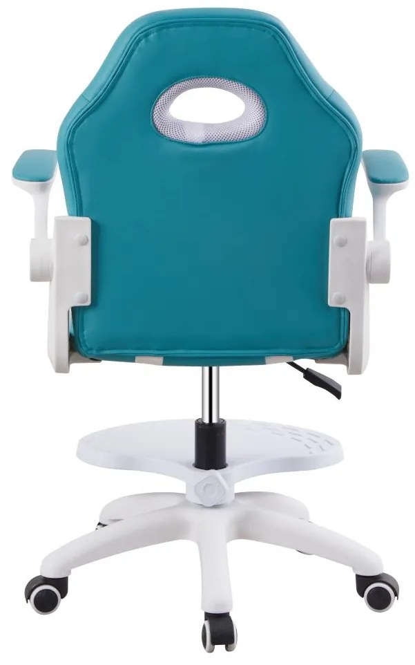 Scaun rotativ copii Ramin (albastru + alb) . 1116466