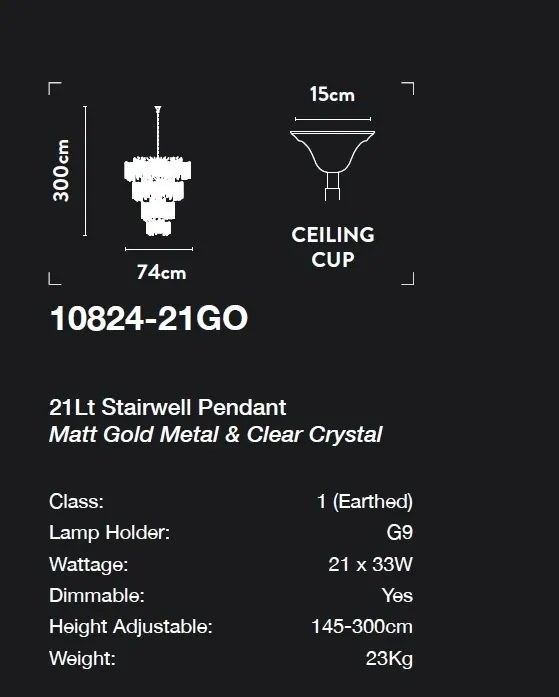 Lustra casa scarii cristal design lux elegant BELLE