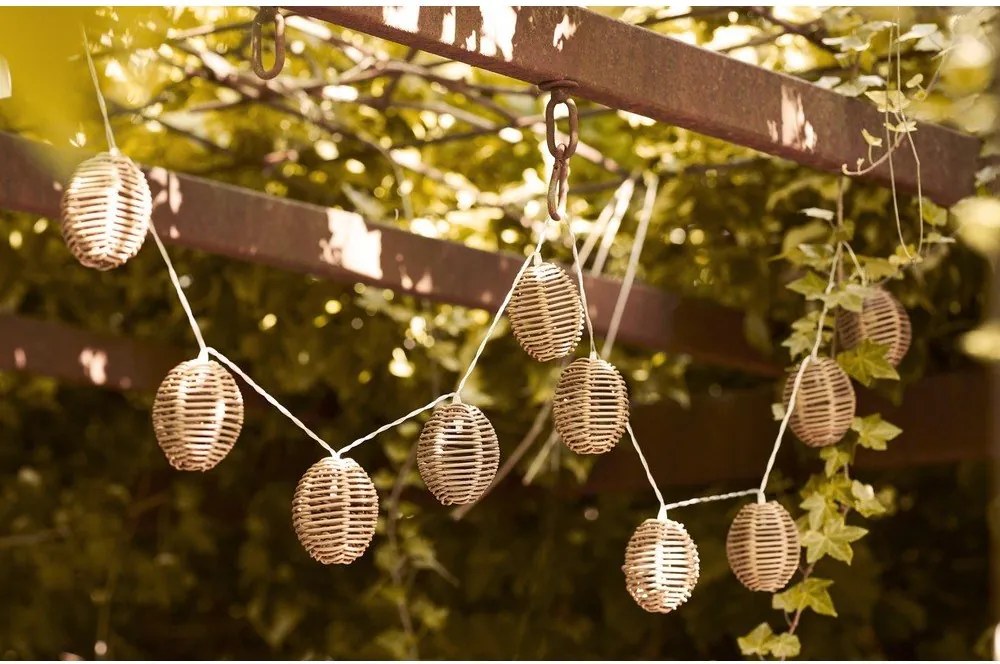 Ghirlandă luminoasă LED număr becuri 10 buc. cu baterii lungime 180 cm Carlisle – House Nordic