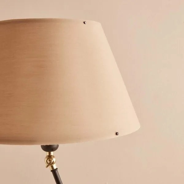 Lampadar AYD, 1x E27, 40 W, 230 V, negru/maro