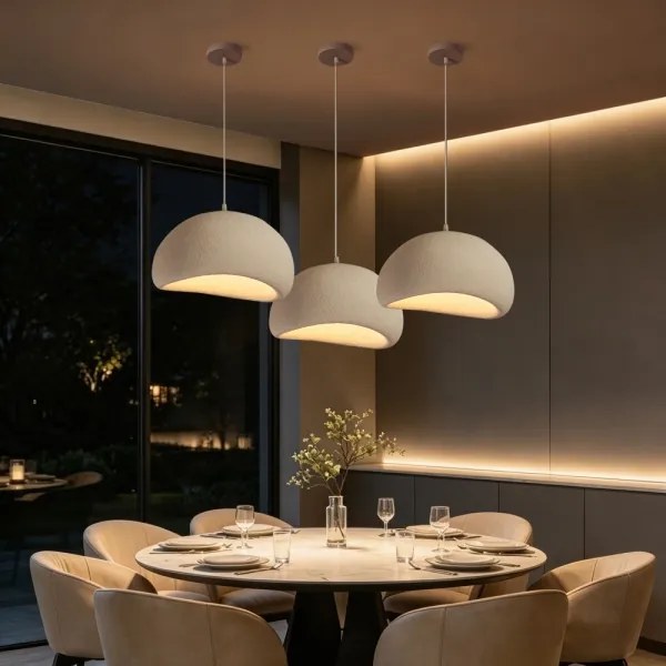 BRILAGI - Lustră suspendată pe cablu WABI SABI 1xE27/60W/230V Ø 40 cm albă